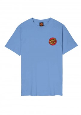 SANTA CRUZ - SANTA CRUZ Classic Dot Chest T-Shirt - Γαλάζιο-SCA-TEE-13641
