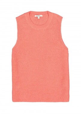 Garcia Γυναικείο Ribbed Sleeveless Top - Coral-Q260025