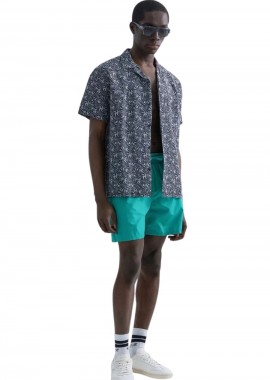 REPLAY - REPLAY Ανδρικό Μαγιό Turquoise Swim Shorts-LM1154.000.82972R-GREEN