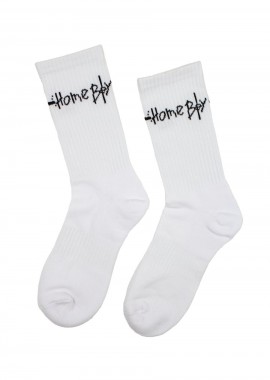 HOMEBOY - HOMEBOY Κάλτσες PENCIL SOCK (DOUBLE-PACK) - WHITE-01SO1320-WHITE
