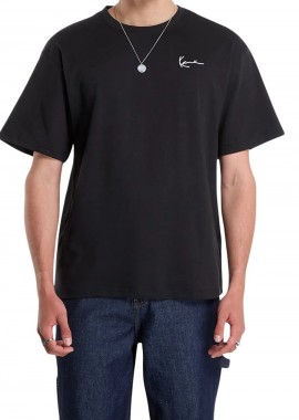 KARL KANI - KARL KANI Signature Oversized T-Shirt - Μαύρο-KM262-003-1-BLACK