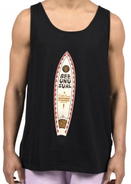 BEE UNUSUAL Αμάνικες Μπλούζες Totem Of The Unusual Tank Top - BLACK-AT-260718-BLACK