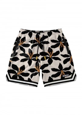 BEE UNUSUAL - BEE UNUSUAL Ανδρικό Μαγιό Dark Lilly Board Shorts - Multi-BS-263216-MULTI