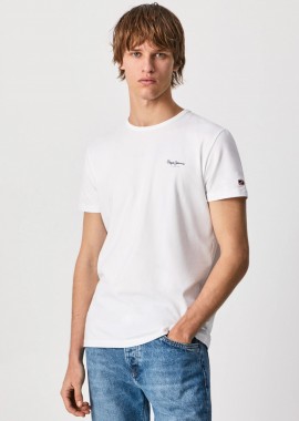 PEPE JEANS - Pepe Jeans ανδρικό T-shirt με logo print ''Original
