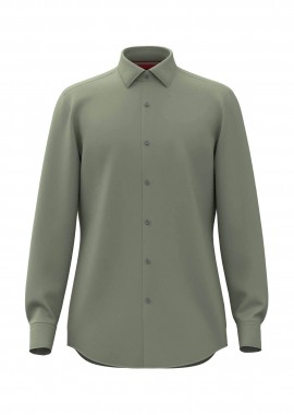 Hugo Boss ανδρικό πουκάμισο μονόχρωμο Slim Fit 