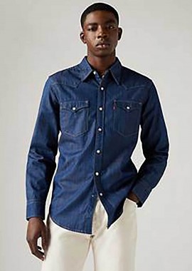 Levi's® ανδρικό denim πουκάμισο Red Cast Rinse Standard Fit 