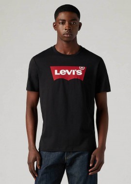 LEVI'S - Levi's® ανδρικό T-shirt μονόχρωμο βαμβακερό με contrast logo print