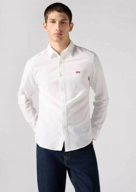 LEVI'S - Levi's® ανδρικό πουκάμισο μονόχρωμο Slim Fit - 866250002 Λευκό