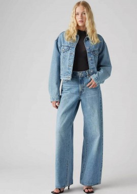 LEVI'S - Levi's® γυναικείο τζιν παντελόνι πεντάτσεπο Straight Fit