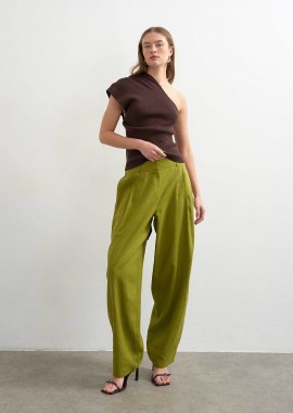 TOPSHOP - Topshop γυναικείο παντελόνι Barrel Fit
