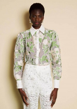 Sister Jane γυναικείο πουκάμισο με all-over floral print 