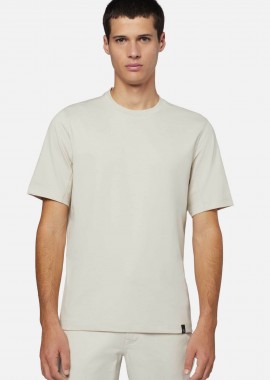 BOGGI MILANO - Boggi Milano ανδρικό T-shirt μονόχρωμο πικέ Regular Fit