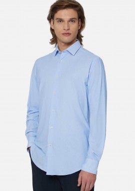 BOGGI MILANO - Boggi Milano ανδρικό πουκάμισο μονόχρωμο Slim Fit