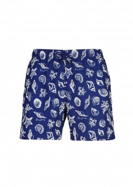 GANT - Gant ανδρικό μαγιό σορτς με seashells print Regular Fit - 922616013 Μπλε