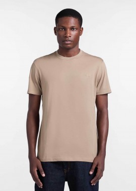 HARMONT & BLAINE - Harmont & Blaine ανδρικό T-shirt με λογότυπο Regular Fit - IRQ400021055 Μπεζ