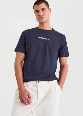 NAUTICA - Nautica ανδρικό T-shirt με λογότυπο