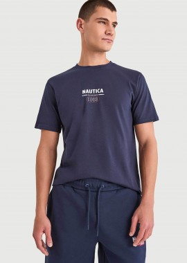 NAUTICA - Nautica ανδρικό T-shirt με λογότυπο