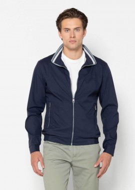 The Bostonians ανδρικό bomber jacket Regular Fit - W2896T23A Μπλε Marine