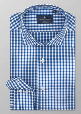 Oxford Company ανδρικό sport πουκάμισο καρό Slim Fit 