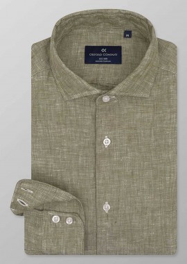 OXFORD COMPANY - Oxford Company ανδρικό sport πουκάμισο καρό Slim Fit