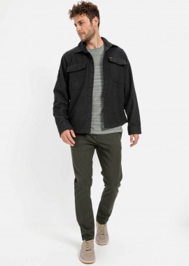 Camel Active ανδρικό chino παντελόνι Slim Fit - C242-477S01-4F46 Χακί