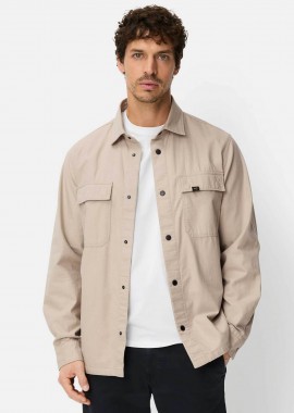 Camel Active ανδρικό overshirt με τσέπες Relaxed Fit - C261-409382-7S82 Μπεζ