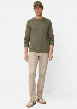 Camel Active ανδρικό παντελόνι πεντάσεπο Regular Fit - C261-488R51-7F18 Μπεζ