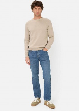 CAMEL ACTIVE - Camel Active ανδρικό τζιν παντελόνι πεντάτσεπο Relaxed Fit - C261-488X87-7D94 Denim Blue