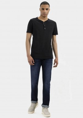 CAMEL ACTIVE - Camel Active ανδρικό τζιν παντελόνι πεντάτσεπο Relaxed Fit - C261NOS-488255-9829 Denim Blue Σκούρο