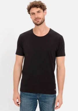 CAMEL ACTIVE - Camel Active σετ ανδρικά φανελάκια μονόχρωμα (2 τεμάχια) - CA261NOS-6316 Μαύρο