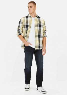 Camel Active ανδρικό τζιν παντελόνι πεντάτσεπο Relaxed Fit - C261NOS-488X82-9D21 Denim Blue Σκούρο