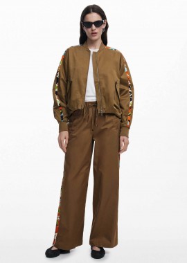 DESIGUAL - Desigual γυναικείo bomber jacket με κεντήματα