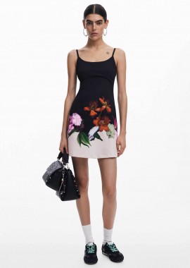 DESIGUAL - Desigual γυναικείο φόρεμα mini με print