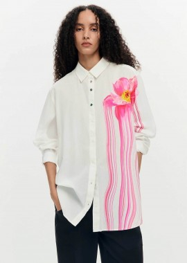 DESIGUAL - Desigual γυναικείo πουκάμισο με floral print