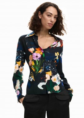 DESIGUAL - Desigual γυναικείo πουκάμισο με floral print