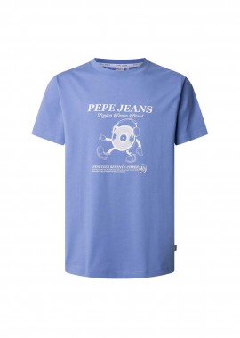 Pepe Jeans ανδρικό T-shirt με graphic print Regular Fit 