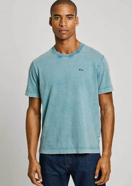 Pepe Jeans ανδρικό denim T-shirt Regular Fit - PM509771 Γαλάζιο