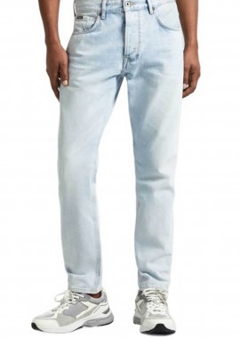 Pepe Jeans ανδρικό τζιν παντελόνι πεντάτσεπο Tappered Fit - PM207392UM60 Denim Blue