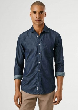 PEPE JEANS - Pepe Jeans ανδρικό denim πουκάμισο Slim Fit