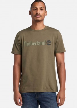 TIMBERLAND - Timberland ανδρικό T-shirt με λογότυπο Regular Fit