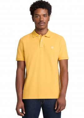 TIMBERLAND - Timberland ανδρική μπλούζα πόλο πικέ με κεντημένο logo tree Regular Fit
