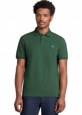 TIMBERLAND - Timberland ανδρική μπλούζα πόλο πικέ με κεντημένο logo tree Regular Fit