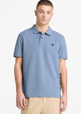 TIMBERLAND - Timberland ανδρική μπλούζα πόλο πικέ με κεντημένο logo tree Regular Fit