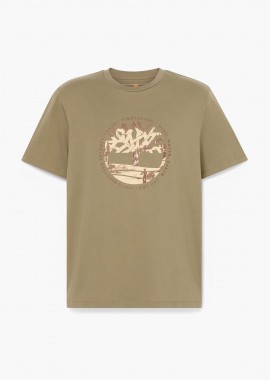 TIMBERLAND - Timberland ανδρικό T-shirt με graphic tree logo Regular Fit