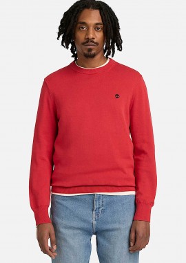 TIMBERLAND - Timberland ανδρικό πουλόβερ με κεντημένο tree logo Regular Fit