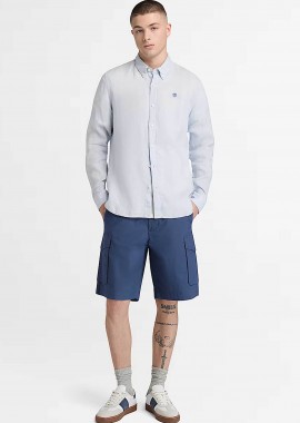 TIMBERLAND - Timberland ανδρική βερμούδα cargo poplin Loose Fit
