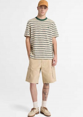 TIMBERLAND - Timberland ανδρική βερμούδα cargo poplin Loose Fit