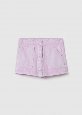 OVS βρεφικό denim σορτς μονόχρωμο - 002190058 Λιλά