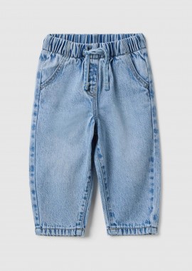 OVS βρεφικό τζιν παντελόνι Regular Fit - 002514679 Denim Blue Ανοιχτό