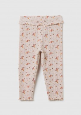 OVS KIDS - OVS βρεφικό κολάν με all-over print Regular Fit - 002478475 Μπεζ